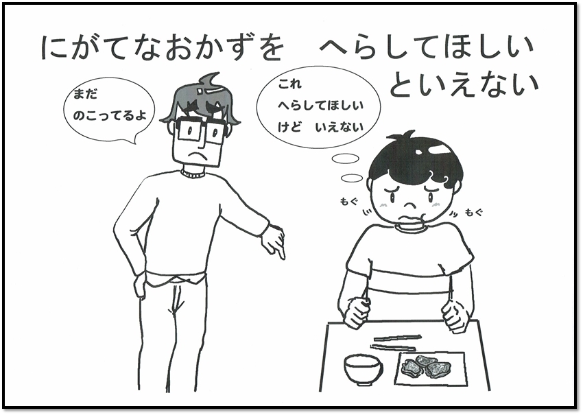 きらいなおかずを減らすA あれれ
